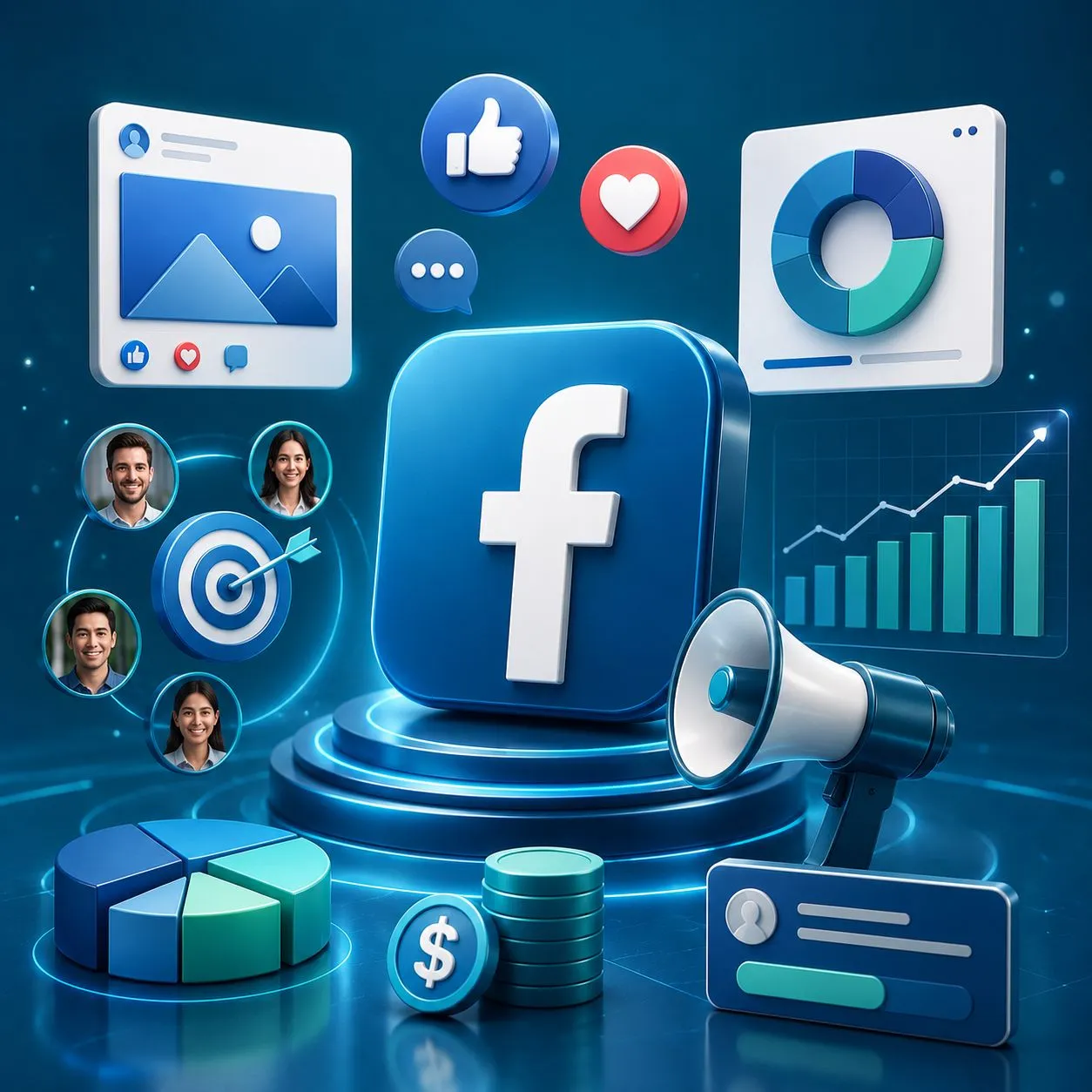 小珠出海 Facebook广告服务封面图,展示Facebook广告营销与社交媒体推广入口