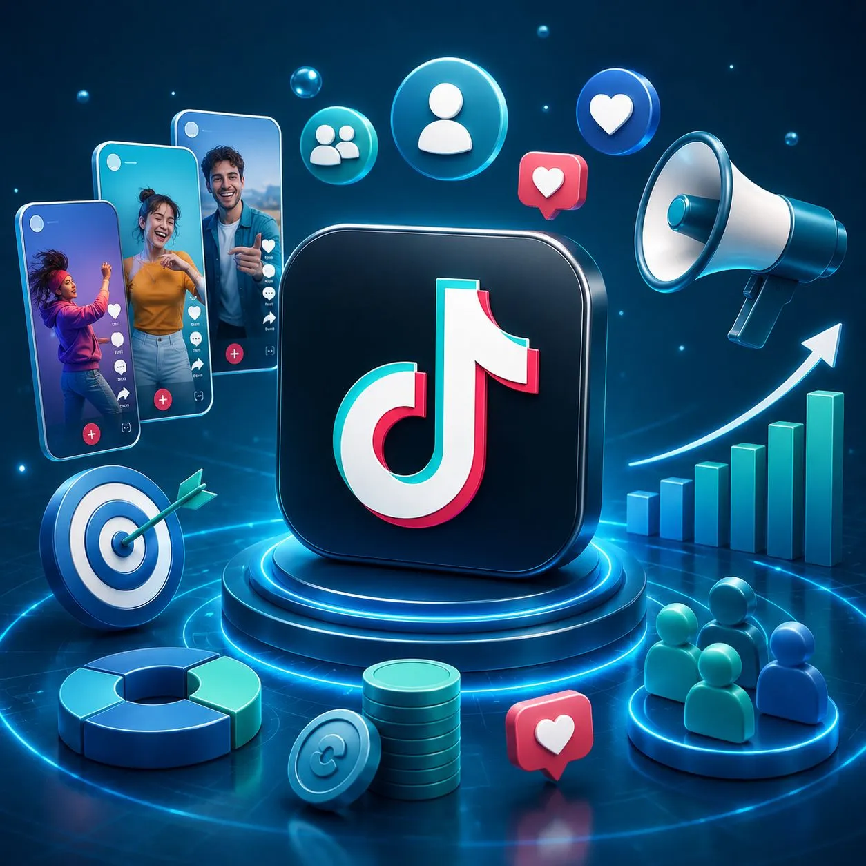 小珠出海 TikTok广告投放服务封面图,展示TikTok Ads推广与短视频营销入口